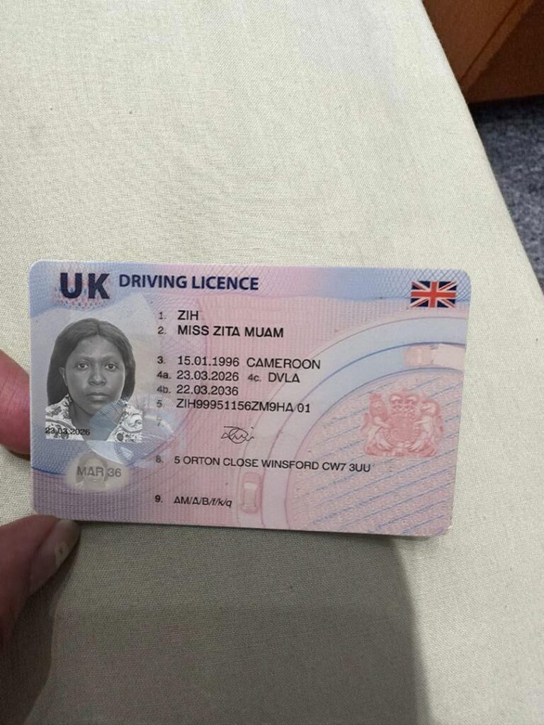 UK Driving Licence